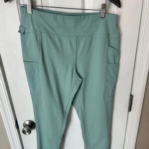 Carhartt Women's Force Fitted Lightweight Utility Legging in Blue Surf medium